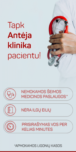 Prisirašymas prie klinikų