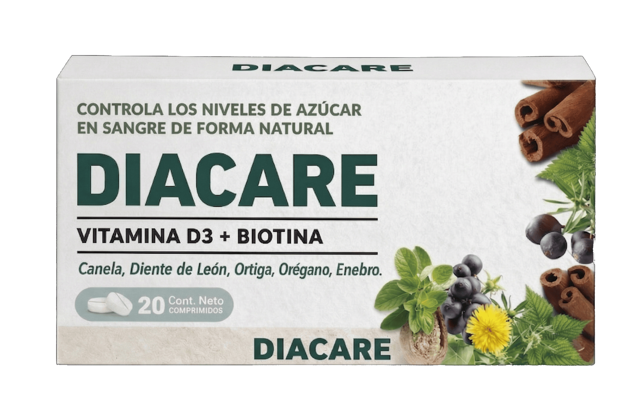 Diacare - Suplemento natural para la diabetes