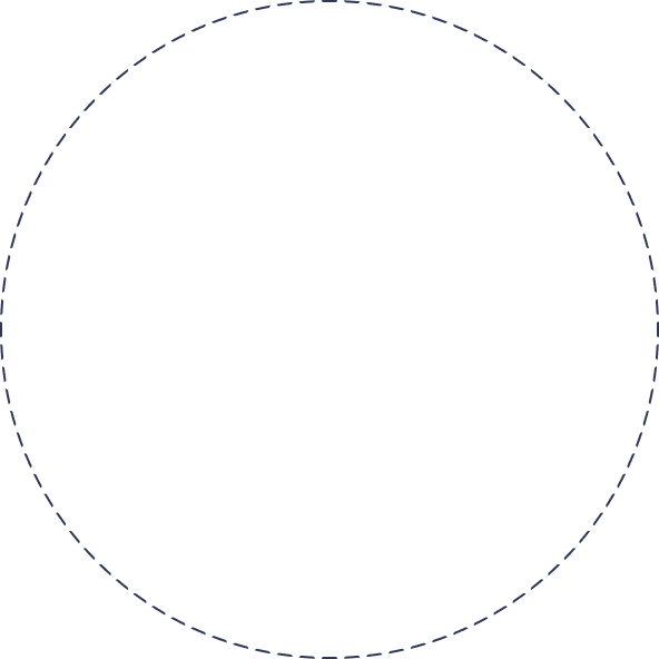 dashed circle