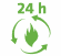 24h clock icon